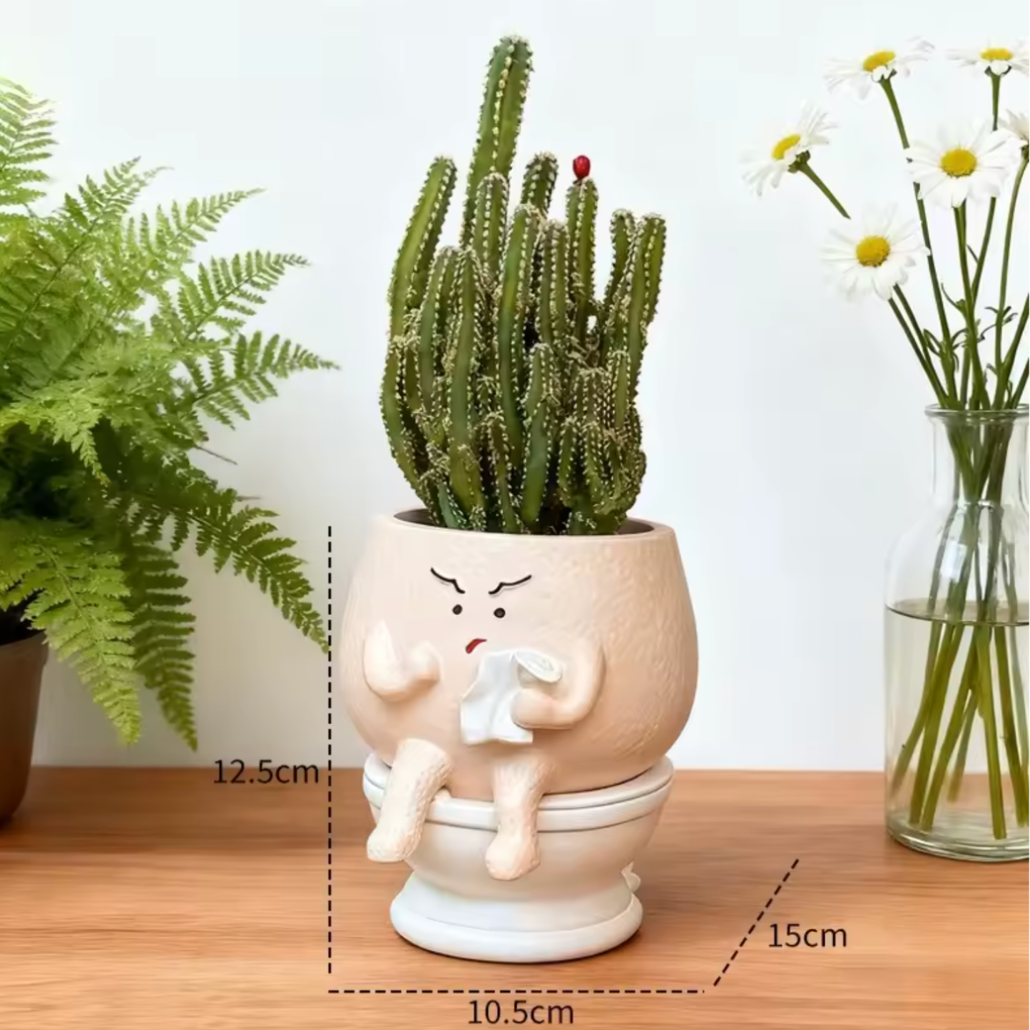 The Plant Potty – Funny Toilet Planter