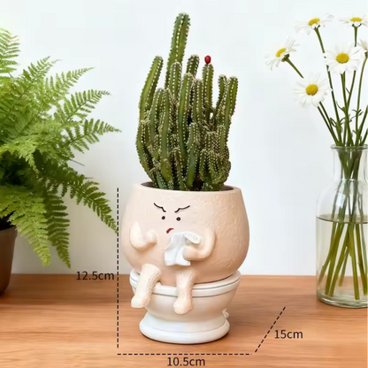 The Plant Potty – Funny Toilet Planter