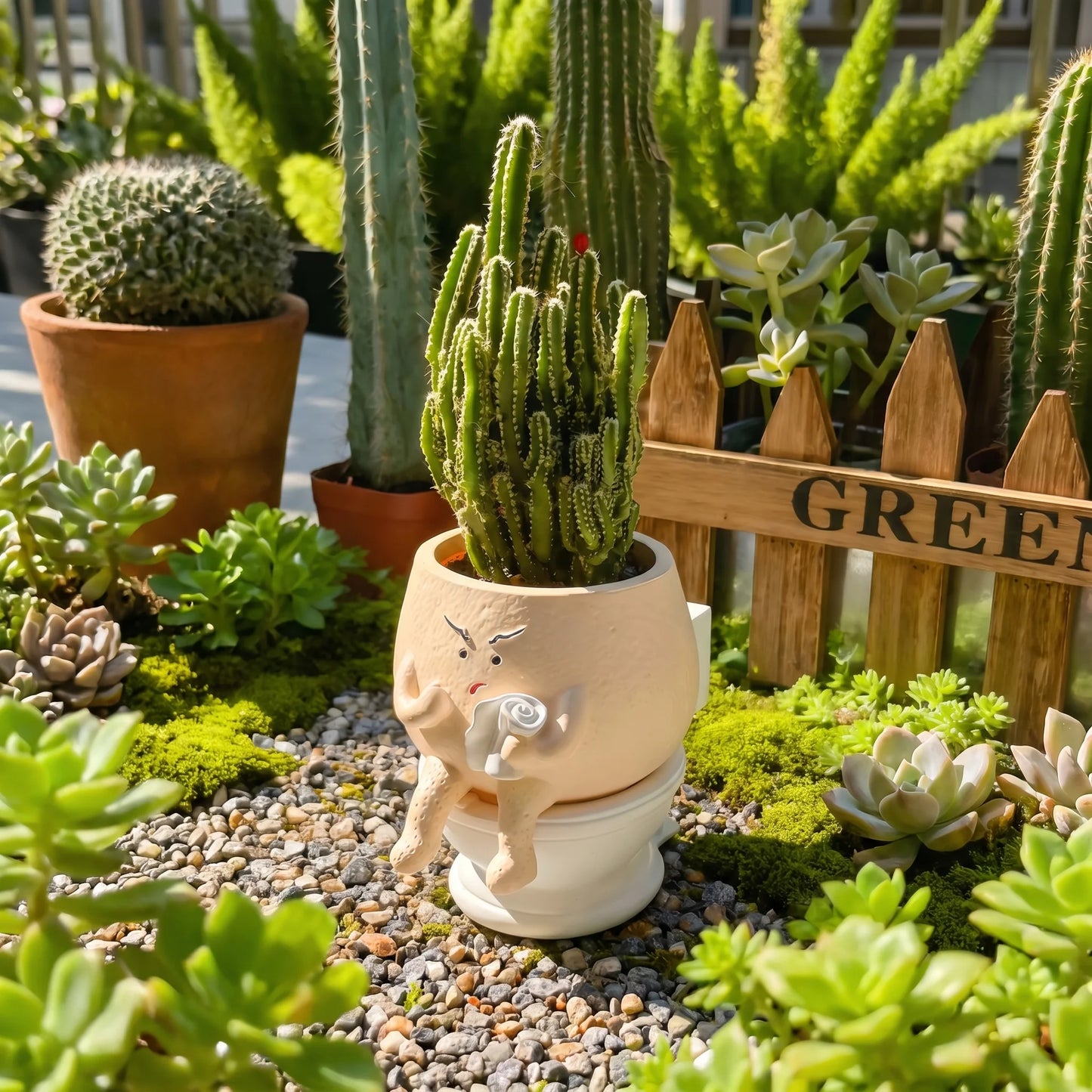 The Plant Potty – Funny Toilet Planter