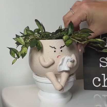 The Plant Potty – Funny Toilet Planter